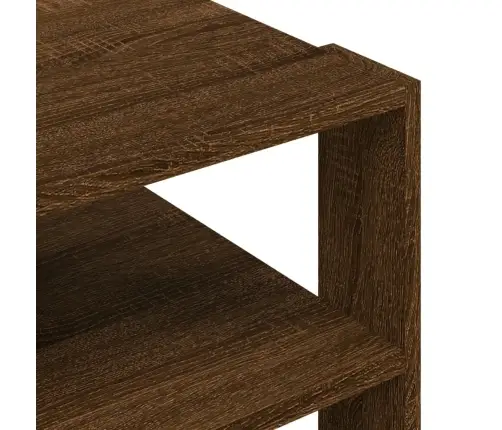 Kafijas Galdiņš, Brūna Ozola, 59,5X59,5X40Cm, Inženierijas Koks Vidaxl