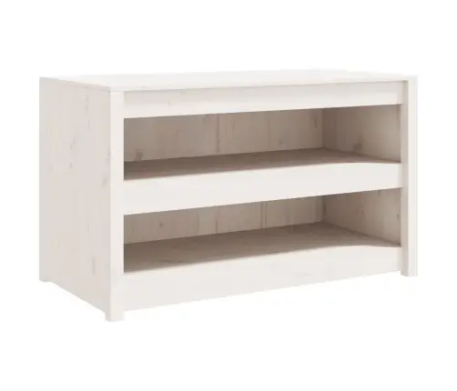 Āra Virtuves Skapīši, 2 Gab., Balti, Priedes Masīvkoks Vidaxl