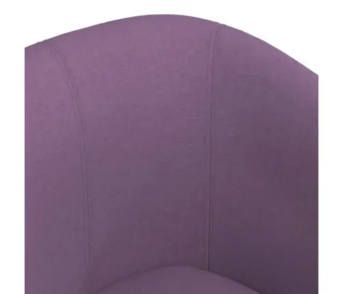 Atpūtas Krēsls, Violets Audums Vidaxl