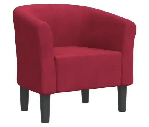 Atpūtas Krēsls, Vīnsarkans Samts Vidaxl