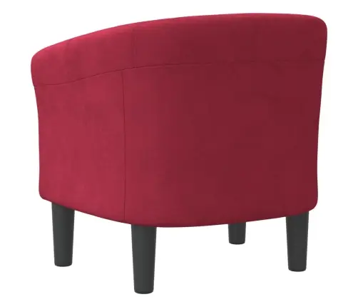 Atpūtas Krēsls, Vīnsarkans Samts Vidaxl