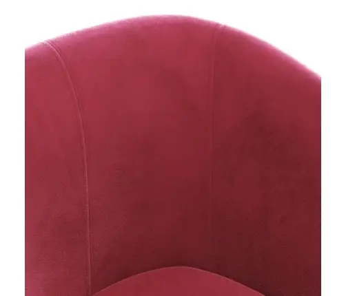 Atpūtas Krēsls, Vīnsarkans Samts Vidaxl