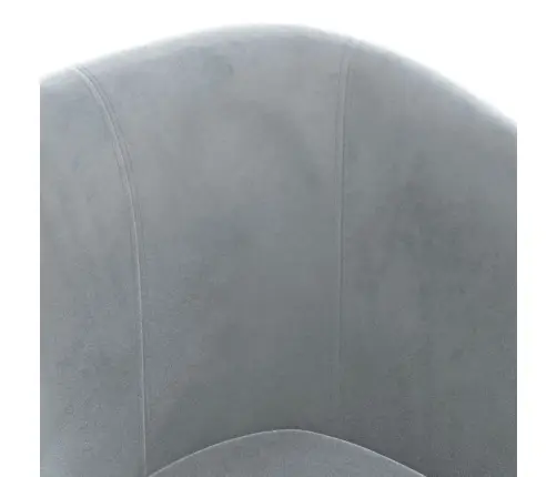 Atpūtas Krēsls Ar Kājsoliņu, Tumši Pelēks Samts Vidaxl