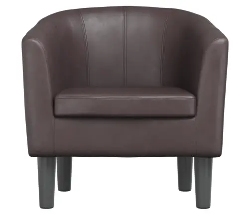 Klubkrēsls, Brūna Mākslīgā Āda Vidaxl Klubkrēsls, Brūna Mākslīgā Āda Vidaxl