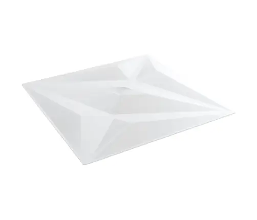 Seinapaneelid 12 Tk, Valge, 50 X 50 cm Xps 3 M², Täht