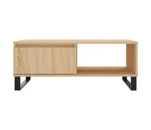 Kafijas Galdiņš, Ozolkoka, 90X60X35 Cm, Inženierijas Koks Vidaxl