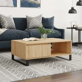 Kafijas Galdiņš, Ozolkoka, 90X60X35 Cm, Inženierijas Koks Vidaxl