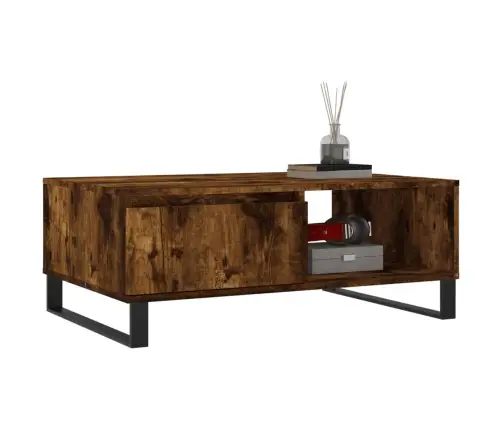 Kafijas Galdiņš, Ozolkoka, 90X60X35 Cm, Inženierijas Koks Vidaxl