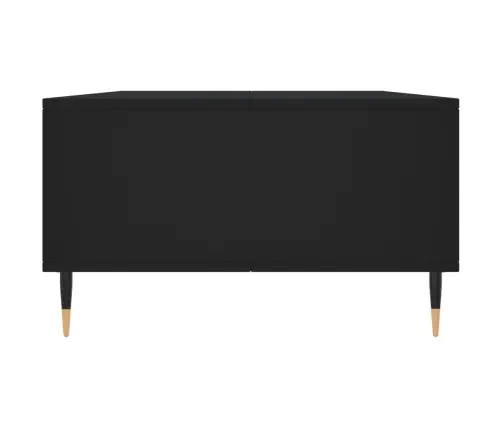 Kafijas Galdiņš, Melns, 104X60X35 Cm, Inženierijas Koks Vidaxl