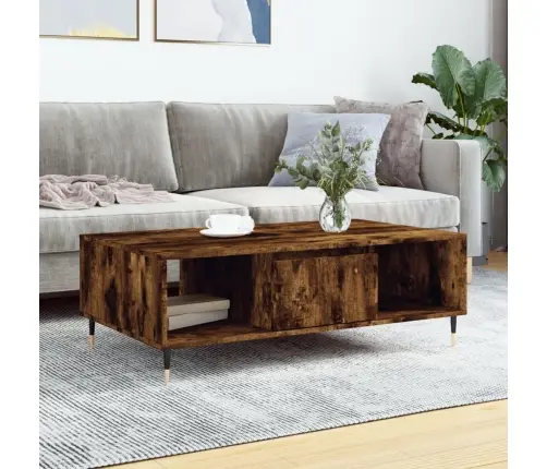 Kohvilaud, Suitsutatud Tamm, 104 X 60 X 35 cm Tehispuit