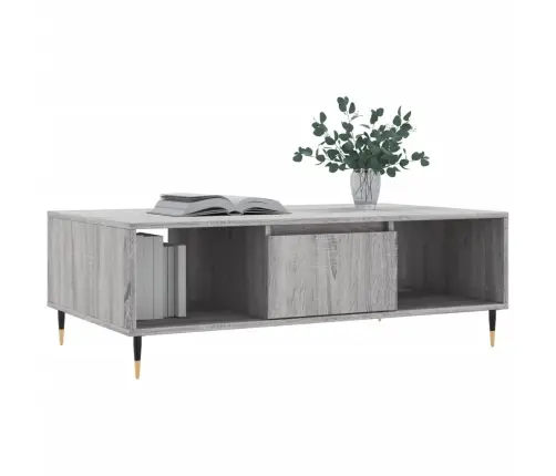 Kohvilaud, Hall Sonoma Tamm, 104 X 60 X 35 cm Tehispuit