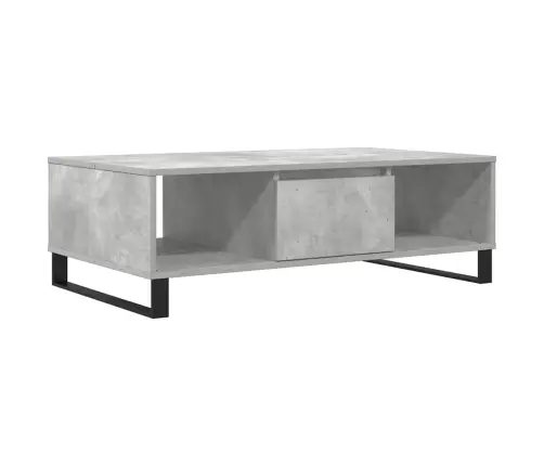 Kavos Staliukas, Betono Pilkas, 104X60X35cm Apdirbta Mediena Kavos Staliukas, Betono Pilkas, 104X60X35cm Apdirbta Mediena