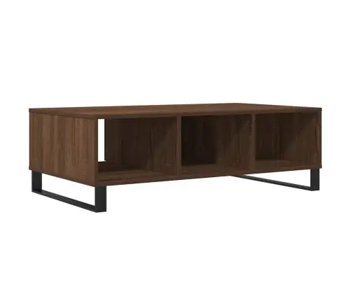 Kafijas Galdiņš, Ozola Krāsa, 104X60X35 Cm, Inženierijas Koks Vidaxl