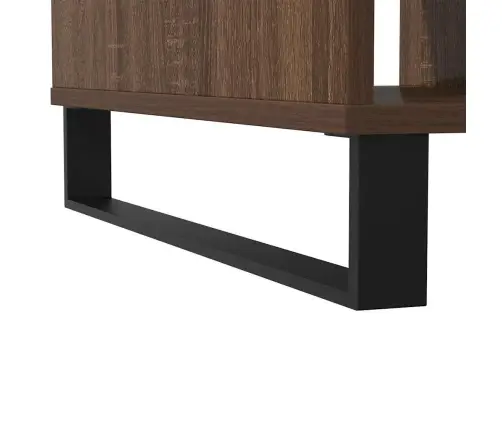 Kafijas Galdiņš, Ozola Krāsa, 104X60X35 Cm, Inženierijas Koks Vidaxl