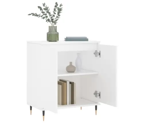 Puhvetkapp, Valge, 60 X 35 X 70 cm Tehispuit