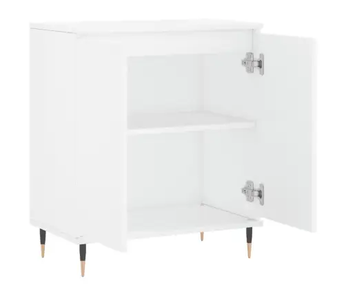 Puhvetkapp, Valge, 60 X 35 X 70 cm Tehispuit