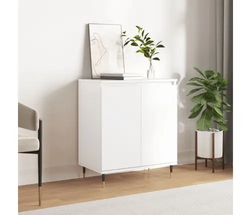 Puhvetkapp, Valge, 60 X 35 X 70 cm Tehispuit