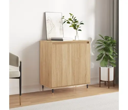 Kumode, Ozolkoka Krāsā, 60X35X70 Cm, Inženierijas Koks Vidaxl