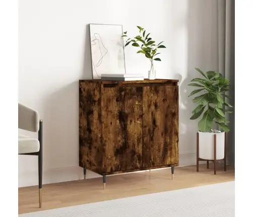 Kumode, Ozolkoka Krāsa, 60X35X70 Cm, Inženierijas Koks Vidaxl