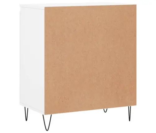 Šoninė Spintelė, Baltos Spalvos, 60X35X70cm Apdirbta Mediena