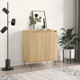 Kumode, Ozolkoka Krāsā, 60X35X70 Cm, Inženierijas Koks Vidaxl