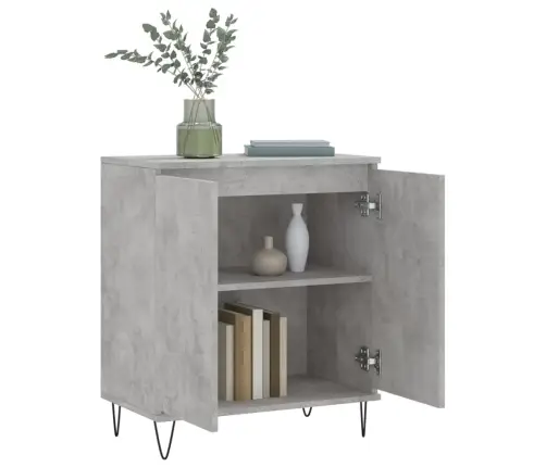 Puhvetkapp, Betoonhall, 60 X 35 X 70 cm Tehispuit