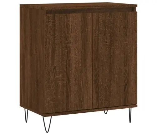 Šoninė Spintelė, Ruda Ąžuolo, 60X35X70cm Apdirbta Mediena