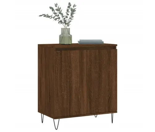 Šoninė Spintelė, Ruda Ąžuolo, 60X35X70cm Apdirbta Mediena