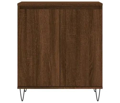 Šoninė Spintelė, Ruda Ąžuolo, 60X35X70cm Apdirbta Mediena