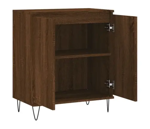 Šoninė Spintelė, Ruda Ąžuolo, 60X35X70cm Apdirbta Mediena