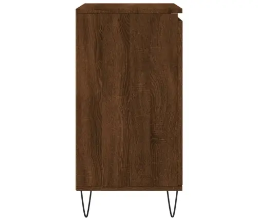 Šoninė Spintelė, Ruda Ąžuolo, 60X35X70cm Apdirbta Mediena