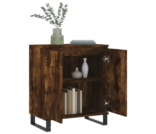 Kumode, Ozolkoka Krāsa, 60X35X70 Cm, Inženierijas Koks Vidaxl