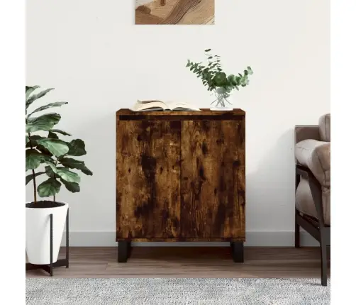 Kumode, Ozolkoka Krāsa, 60X35X70 Cm, Inženierijas Koks Vidaxl