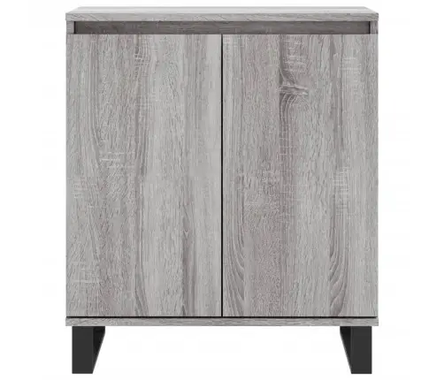 Kumode, Pelēka Ozolkoka, 60X35X70 Cm, Inženierijas Koks Vidaxl