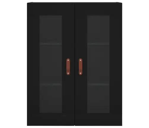 Sienas Skapītis, Melns, 69,5X34X90 Cm Vidaxl