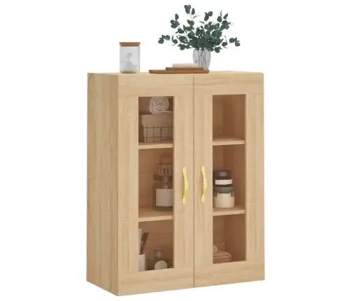 Sienas Skapītis, Ozolkoka Krāsa, 69,5X34X90 Cm Vidaxl