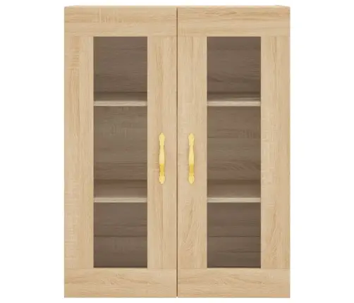 Sienas Skapītis, Ozolkoka Krāsa, 69,5X34X90 Cm Vidaxl