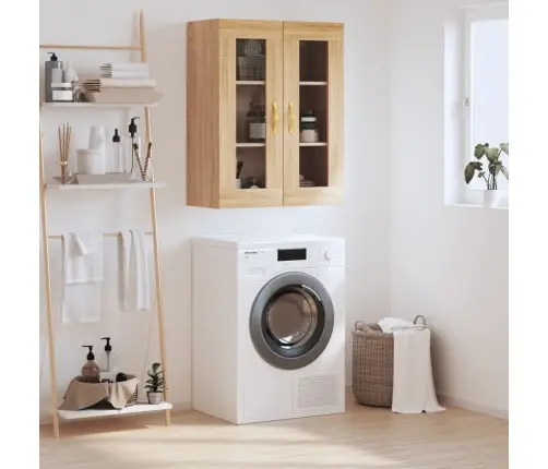 Sienas Skapītis, Ozolkoka Krāsa, 69,5X34X90 Cm Vidaxl