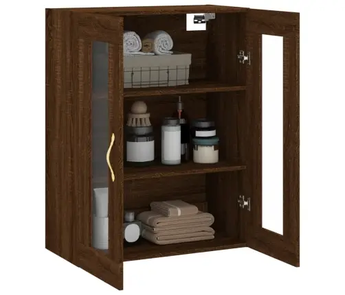 Sienas Skapītis, Ozolkoka Krāsa, 69,5X34X90 Cm Vidaxl