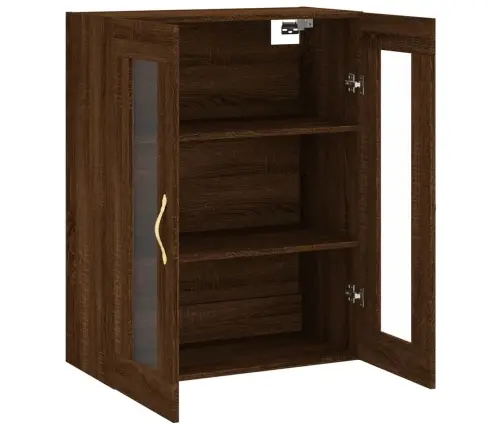 Sienas Skapītis, Ozolkoka Krāsa, 69,5X34X90 Cm Vidaxl