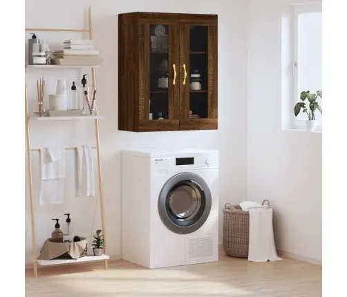 Sienas Skapītis, Ozolkoka Krāsa, 69,5X34X90 Cm Vidaxl