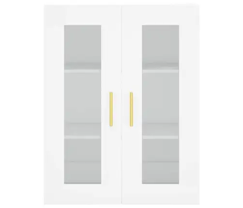 Sienas Skapītis, Balts, 69,5X34X90 Cm Vidaxl