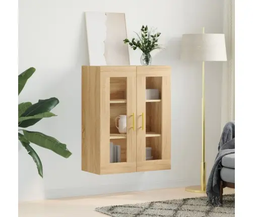 Sienas Skapītis, Ozolkoka Krāsa, 69,5X34X90 Cm Vidaxl