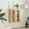 Sienas Skapītis, Ozolkoka Krāsa, 69,5X34X90 Cm Vidaxl