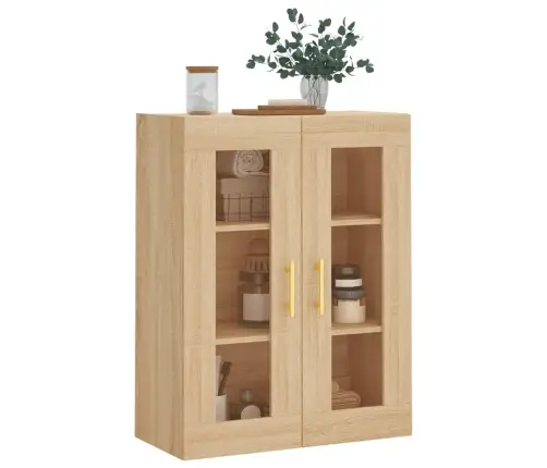 Sienas Skapītis, Ozolkoka Krāsa, 69,5X34X90 Cm Vidaxl