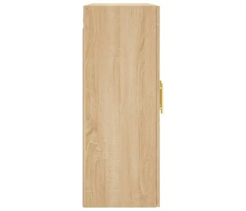 Sienas Skapītis, Ozolkoka Krāsa, 69,5X34X90 Cm Vidaxl