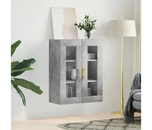 Sienas Skapītis, Betona Pelēks, 69,5X34X90 Cm Vidaxl Sienas Skapītis, Betona Pelēks, 69,5X34X90 Cm Vidaxl