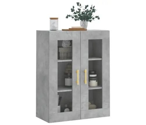 Sienas Skapītis, Betona Pelēks, 69,5X34X90 Cm Vidaxl Sienas Skapītis, Betona Pelēks, 69,5X34X90 Cm Vidaxl