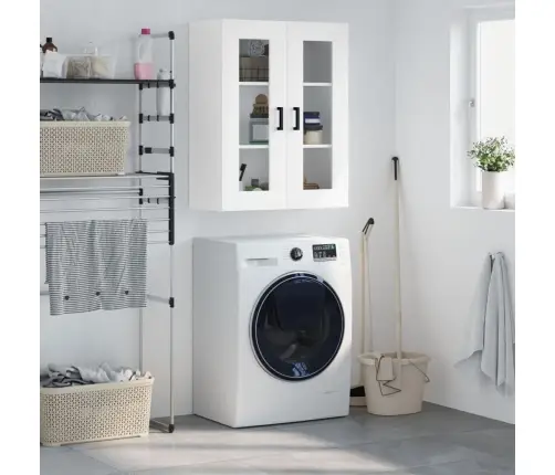 Sienas Skapītis, Balts, 69,5X34X90 Cm Vidaxl