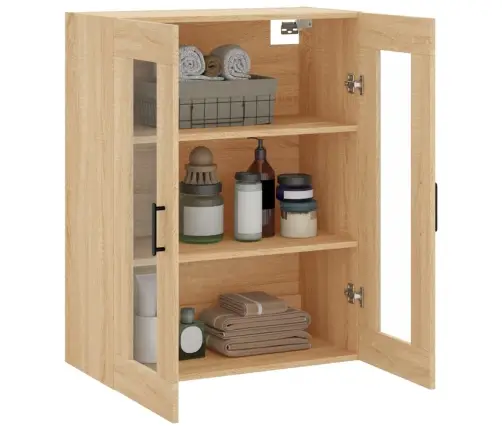 Sienas Skapītis, Ozolkoka Krāsa, 69,5X34X90 Cm Vidaxl Sienas Skapītis, Ozolkoka Krāsa, 69,5X34X90 Cm Vidaxl